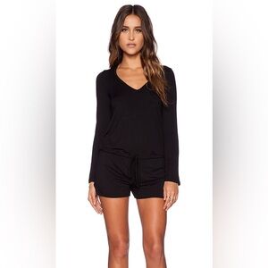 MICHAEL LAUREN Nelson Romper - Black